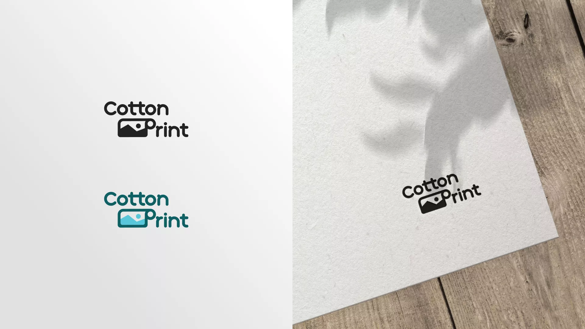 Разработка логотипа в Нее для компании «CottonPrint»