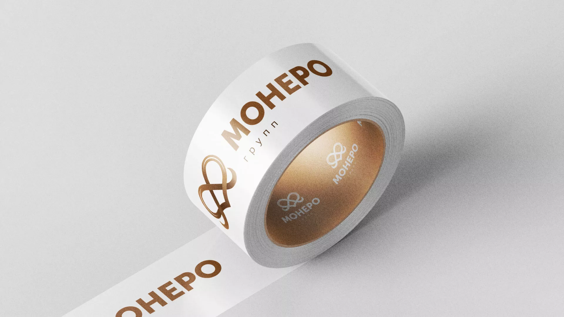 Создание логотипа компании «Монеро групп» в Нее