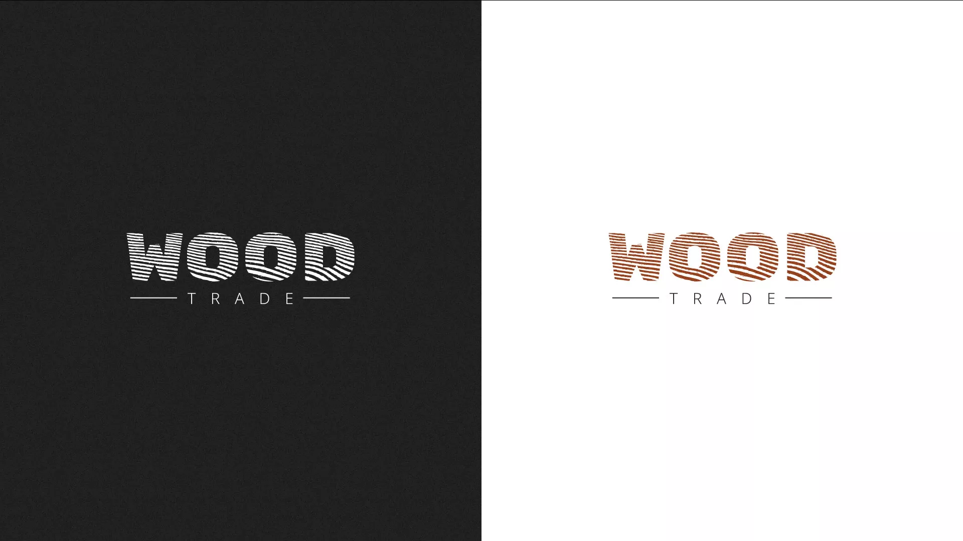 Разработка логотипа для компании «Wood Trade» в Нее