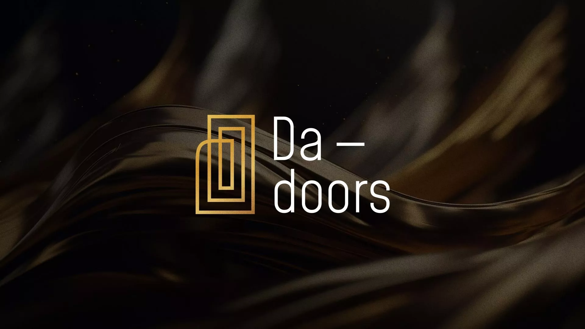 Разработка логотипа для компании «DA-DOORS» в Нее